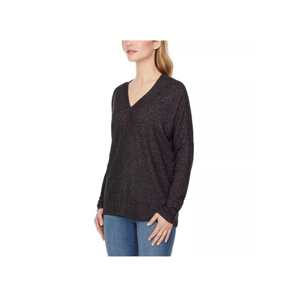 NWT Buffalo David Bitton Women's Long Sleeve V Neck Cozy Top XS-2XL $60 11HL107 - Picture 3 of 13